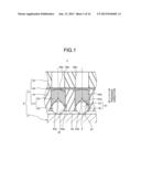 BRAKE DEVICE, FRICTION COUPLE FOR BRAKE DEVICE, AND BRAKE PAD diagram and image