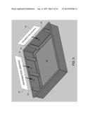 STORAGE CONTAINER WITH GRAPHIC STORAGE AND VIEWING PORTALS diagram and image