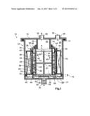 Fuel filter of an internal combustion engine and filter element of a fuel     filter diagram and image