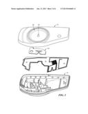 RADIO FREQUENCY ID TAG HAVING STRUCTURE FOR INLAY SPACING diagram and image