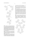 PHOSPHORESCENT SMALL MOLECULES THAT ARE BONDED TO INORGANIC NANOCRYSTAL     HOST FOR ORGANIC LIGHT EMITTING DEVICES AND METHODS OF MAKING THE SAME diagram and image