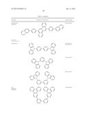 PHOSPHORESCENT SMALL MOLECULES THAT ARE BONDED TO INORGANIC NANOCRYSTAL     HOST FOR ORGANIC LIGHT EMITTING DEVICES AND METHODS OF MAKING THE SAME diagram and image