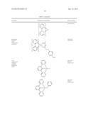 PHOSPHORESCENT SMALL MOLECULES THAT ARE BONDED TO INORGANIC NANOCRYSTAL     HOST FOR ORGANIC LIGHT EMITTING DEVICES AND METHODS OF MAKING THE SAME diagram and image