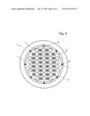 DIE TOOL, DEVICE AND METHOD FOR PRODUCING A LENS WAFER diagram and image