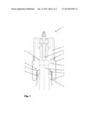 PNEUMATIC SPRING STRUT HAVING A RESILIENT PISTON BEARING diagram and image