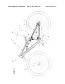 BICYCLE ASSEMBLY WITH BOTTOM BRACKET SHELL diagram and image