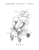 FOLDABLE STROLLER diagram and image