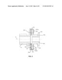 STARTER MOTOR WITH DRIVE ASSEMBLY FITTED WITH A COUPLING SYSTEM FOR     COUPLING A PINION MOUNTED FREELY ON ITS ROTOR SHAFT, AND ASSOCIATED     METHOD diagram and image