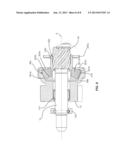 STARTER MOTOR WITH DRIVE ASSEMBLY FITTED WITH A COUPLING SYSTEM FOR     COUPLING A PINION MOUNTED FREELY ON ITS ROTOR SHAFT, AND ASSOCIATED     METHOD diagram and image