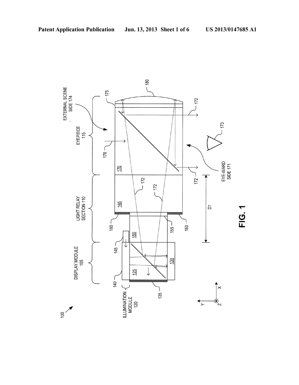 COMPACT ILLUMINATION MODULE FOR HEAD MOUNTED DISPLAY - diagram, schematic, and image 02