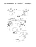 SWING ARM VEHICLE MIRROR SYSTEM diagram and image