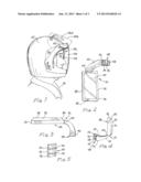 Motorcycle Helmet Mirror diagram and image