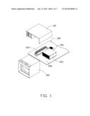 ELECTRONIC DEVICE WITH AIR DUCT diagram and image