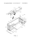 AIR DUCT AND COMPUTER SYSTEM WITH AIR DUCT diagram and image