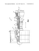 STATOR VANE SHROUD HAVING AN OFFSET diagram and image