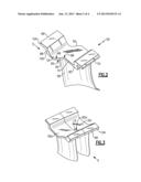 STATOR VANE SHROUD HAVING AN OFFSET diagram and image