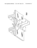 STATOR VANE SHROUD HAVING AN OFFSET diagram and image