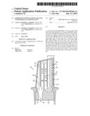 COMPONENT HAVING COOLING CHANNEL WITH HOURGLASS CROSS SECTION diagram and image