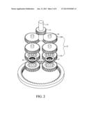 APPARATUS FOR ELIMINATING BACKLASH IN A PLANETARY GEAR SET diagram and image