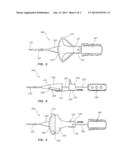 ADHESIVE BACKED IV CATHETER WITH AUTO RELEASE LINER diagram and image