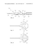 ADHESIVE BACKED IV CATHETER WITH AUTO RELEASE LINER diagram and image