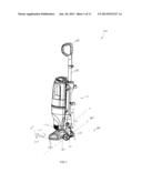 SURFACE CLEANING APPARATUS WITH A SIDEWAYS PIVOTING HANDLE diagram and image