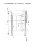 HARVESTING HEADER WITH A FLEXIBLE CUTTERBAR AND TILT ARM FOR CUTTERBAR     DRIVE diagram and image