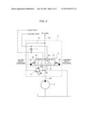 HYDRAULIC DRIVING APPARATUS FOR WORKING MACHINE diagram and image