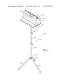 DETACHABLE STAND AND SCOREBOARD ASSEMBLY HAVING THE SAME diagram and image