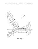 PATIENT INTERFACE DEVICE WITH A FRAME ASSEMBLY HAVING A DOUBLE-Y     SUPPORTING STRUCTURE diagram and image