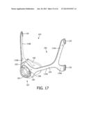 PATIENT INTERFACE DEVICE WITH A FRAME ASSEMBLY HAVING A DOUBLE-Y     SUPPORTING STRUCTURE diagram and image