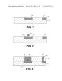 HORIZONTAL COPLANAR SWITCHES AND METHODS OF MANUFACTURE diagram and image