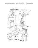 DISPOSABLE PEST ENTRY COVER FOR OPEN BOTTLES diagram and image