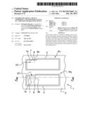 METHOD FOR MAKING A DEVICE COMPRISING A TRANSPONDER ANTENNA ON A THIN WEB     AND RESULTING DEVICE diagram and image