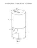 Electric food press processor appliance diagram and image