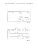 STRUCTURE AND METHOD OF LATCHUP ROBUSTNESS WITH PLACEMENT OF THROUGH WAFER     VIA WITHIN CMOS CIRCUITRY diagram and image