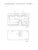 STRUCTURE AND METHOD OF LATCHUP ROBUSTNESS WITH PLACEMENT OF THROUGH WAFER     VIA WITHIN CMOS CIRCUITRY diagram and image