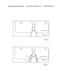 STRUCTURE AND METHOD OF LATCHUP ROBUSTNESS WITH PLACEMENT OF THROUGH WAFER     VIA WITHIN CMOS CIRCUITRY diagram and image