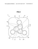 GOLF BALL MOLD AND GOLF BALL MANUFACTURING METHOD diagram and image