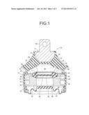 FLUID-FILLED TYPE VIBRATION DAMPING DEVICE diagram and image