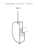 IMPACT ABSORBING MEMBER AND METHOD OF MANUFACTURING THE SAME diagram and image