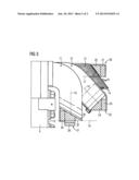 ACTIVE PART OF AN ELECTRICAL MACHINE HAVING INCLINED COILS IN THE WINDING     HEAD AREA diagram and image