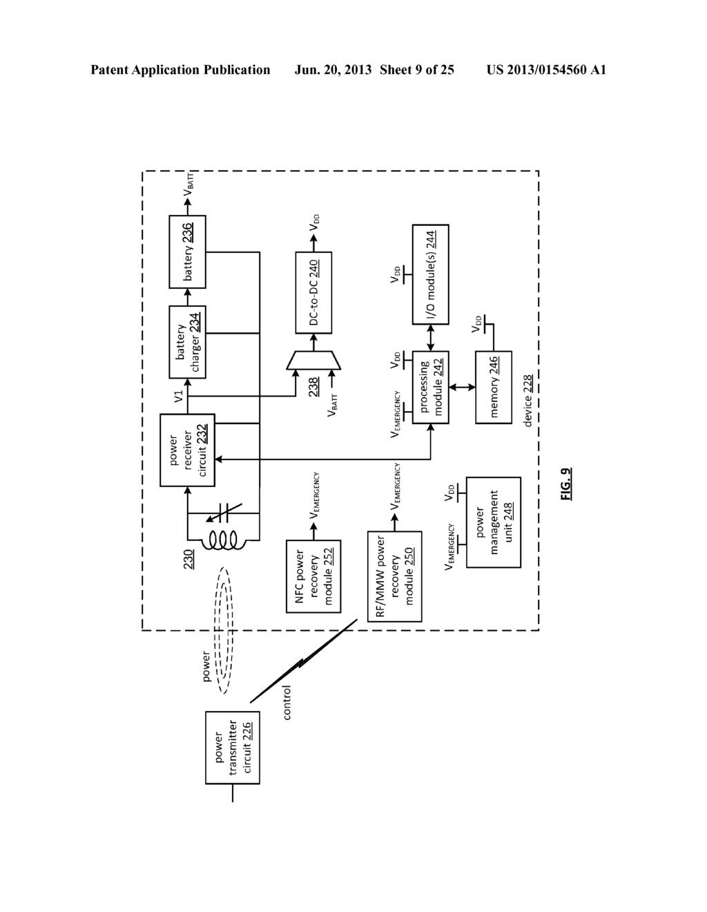 BATTERY WITH INTEGRATED WIRELESS POWER RECEIVER AND/OR RFID - diagram, schematic, and image 10