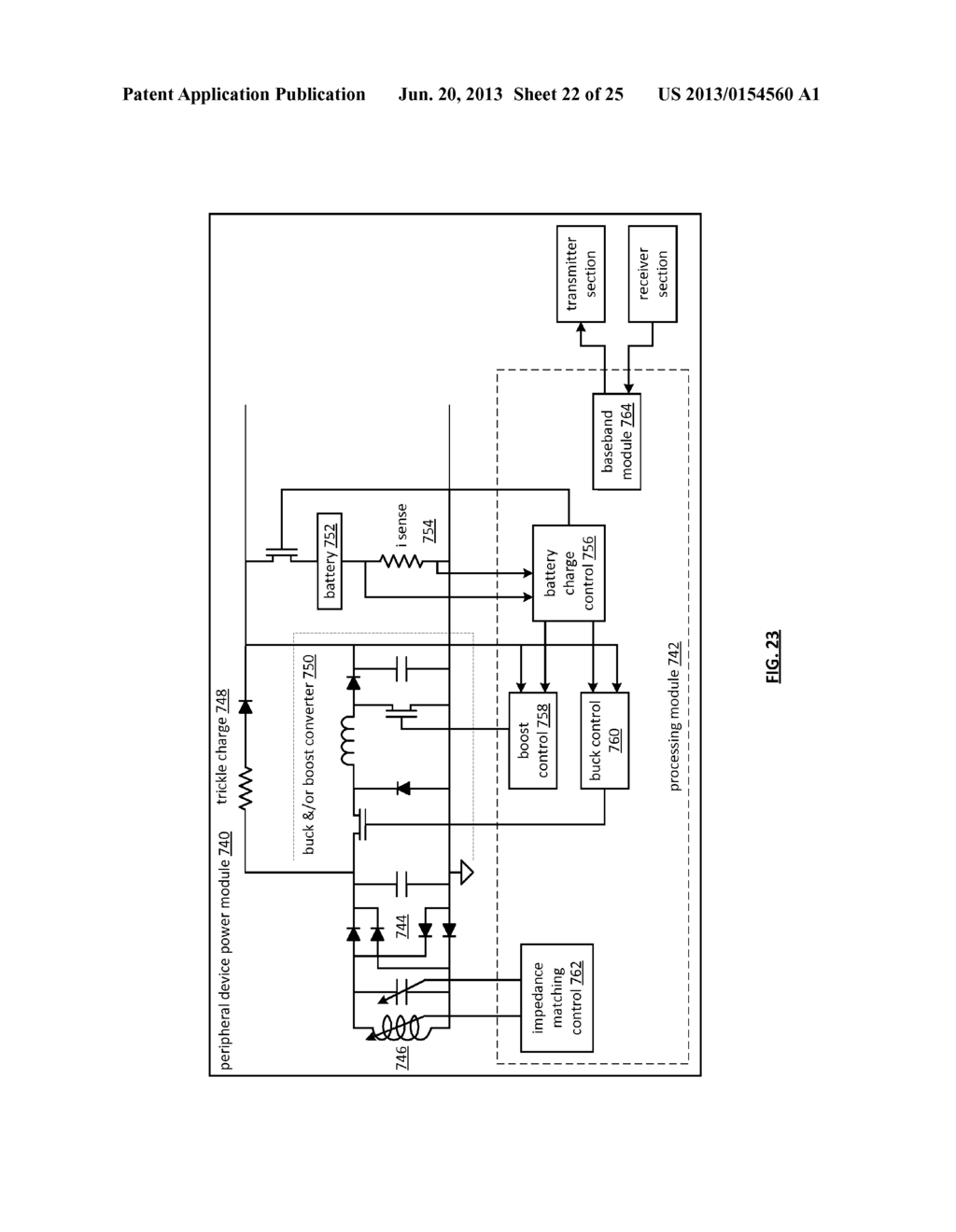 BATTERY WITH INTEGRATED WIRELESS POWER RECEIVER AND/OR RFID - diagram, schematic, and image 23