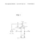 REFERENCE CURRENT GENERATION CIRCUIT AND REFERENCE VOLTAGE GENERATION     CIRCUIT diagram and image