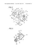 CURRENT DETECTING DEVICE AND ATTACHING STRUCTURE THEREOF diagram and image