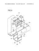 CURRENT DETECTING DEVICE AND ATTACHING STRUCTURE THEREOF diagram and image