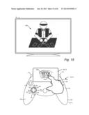 CONTENT SYSTEM WITH SECONDARY TOUCH CONTROLLER diagram and image