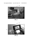 METHOD AND SYSTEM FOR COORDINATING COLLISIONS BETWEEN AUGMENTED REALITY     AND REAL REALITY diagram and image