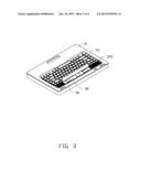 NOTEBOOK COMPUTER WITH CARD STORAGE STRUCTURE diagram and image